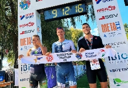 Badar Gergő nyerte a hosszútávú triatlon ob-t