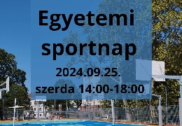 Idén is lesz Egyetemi Sportnap