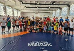 Tehetségkutató táborban bizonyíthattak fiatal birkózóink 