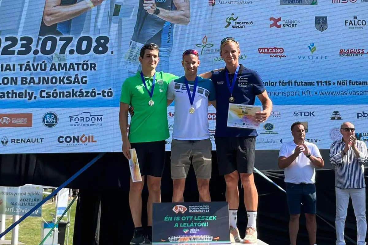 Badar Gergő nyerte a 39. Vasi Vasember triatlonversenyt