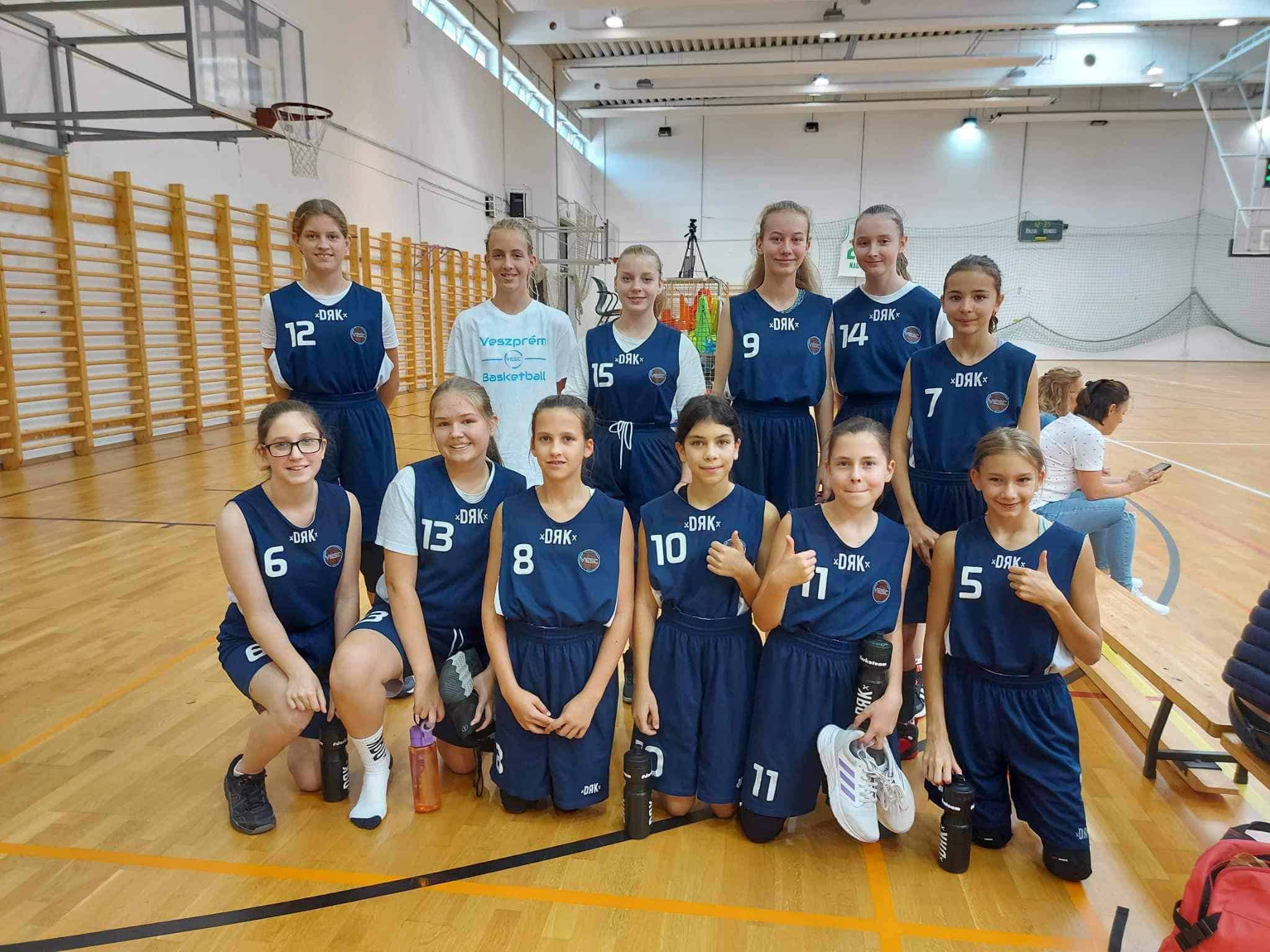 Kosárlabda: bemutatkoztak az U14-esek